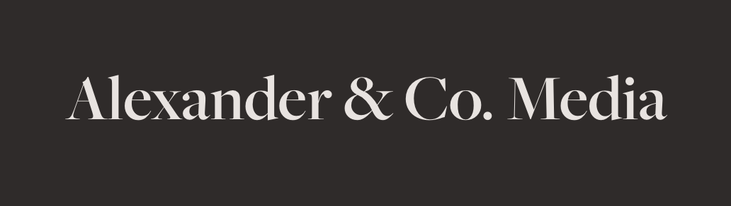 Alexander & Co. Photography Logo - sponsors of the Hunterville Huntaway Festival